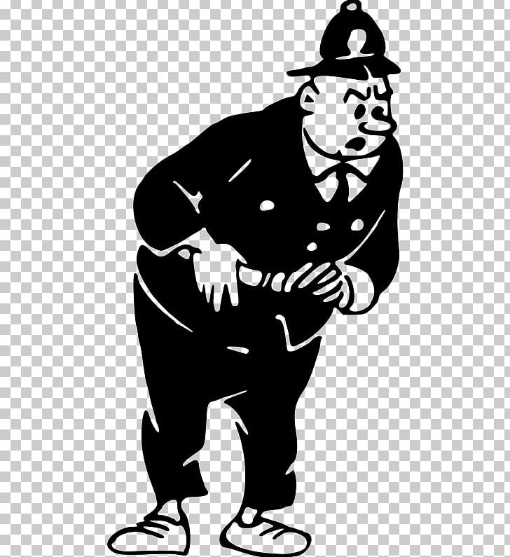 Police Officer PNG, Clipart, Art, Artwork, Black, Black And White, Comic Free PNG Download