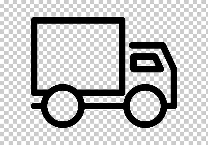 Transport Road Delivery Computer Icons Truck PNG, Clipart, Angle, Area, Black, Black And White, Brand Free PNG Download