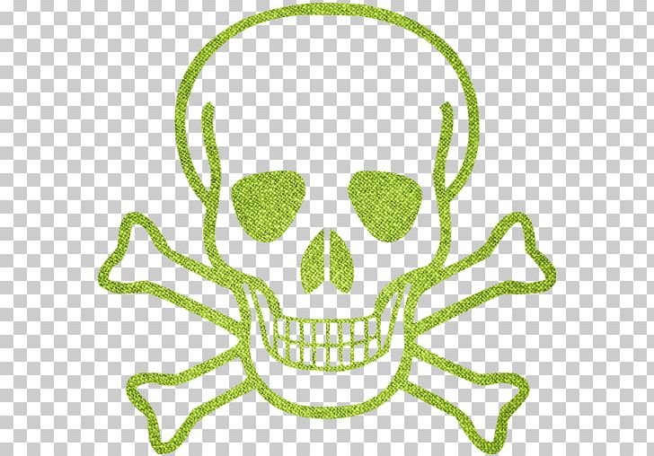 Skull And Bones Skull And Crossbones Human Skull Symbolism PNG, Clipart, Artwork, Bone, Decal, Fantasy, Green Free PNG Download