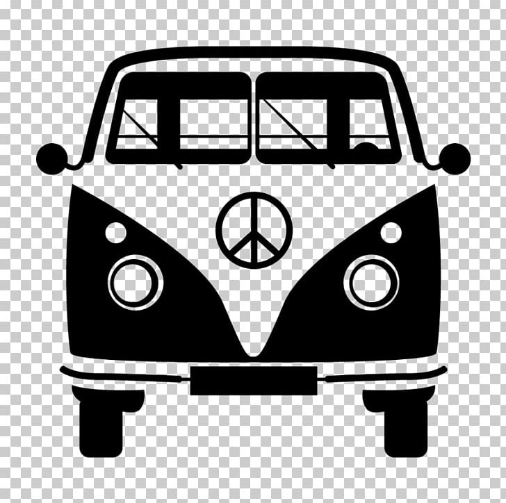 Volkswagen Type 2 Van Sticker Volkswagen Transporter PNG, Clipart, Angle, Automotive Design, Black And White, Brand, Car Free PNG Download