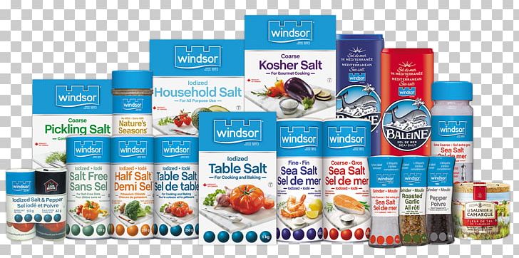 Windsor Salt Mine K+S Windsor Salt Iodised Salt PNG, Clipart, Brand, Convenience Food, Flavor, Food, Food Drinks Free PNG Download