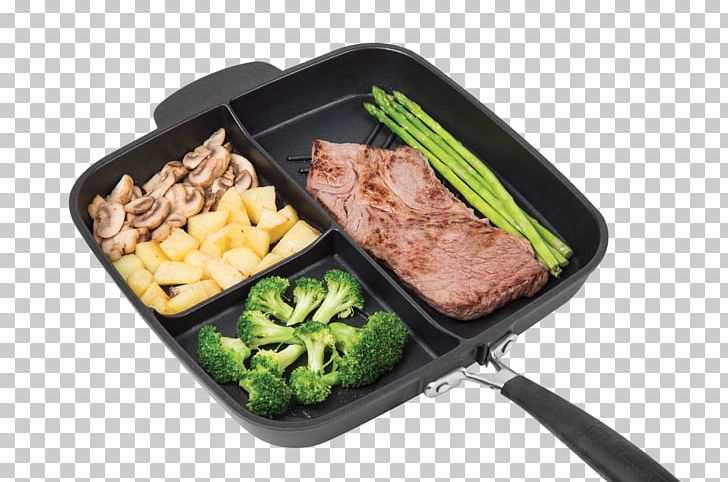 Frying Pan Master Pan Non-Stick 3 Section Meal Skillet Non-stick Surface Cookware MasterPan Non-Stick 3 Section Meal Skillet PNG, Clipart, Asian Food, Bento, Cake, Cartoon Fish, Contact Grill Free PNG Download