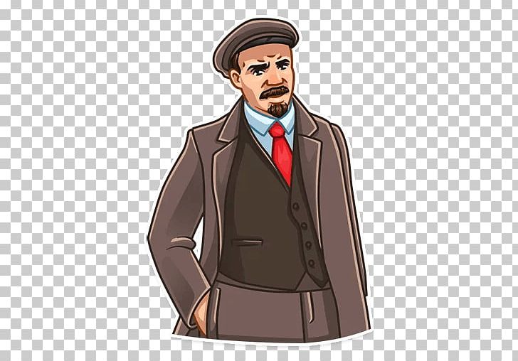 Vladimir Lenin Telegram Soviet Union Revolutionary Sticker PNG, Clipart, Blazer, Cartoon, Facial Hair, Finger, Formal Wear Free PNG Download