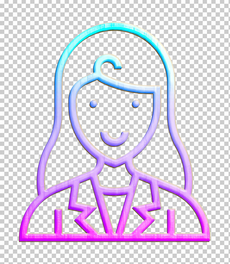 Businesswoman Icon Accounting Icon Girl Icon PNG, Clipart, Accounting Icon, Businesswoman Icon, Girl Icon, Line Art, Violet Free PNG Download