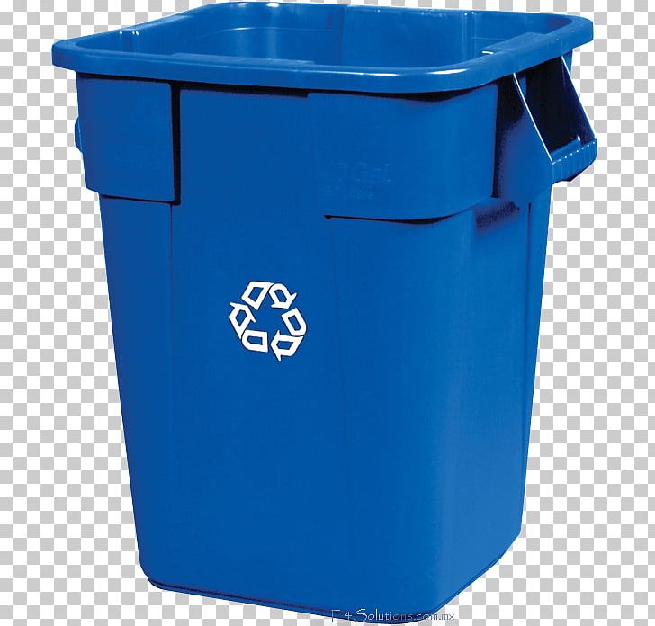 Recycling Bin Rubbish Bins & Waste Paper Baskets Container PNG, Clipart, Blue, Cobalt Blue, Container, Electric Blue, Glass Free PNG Download