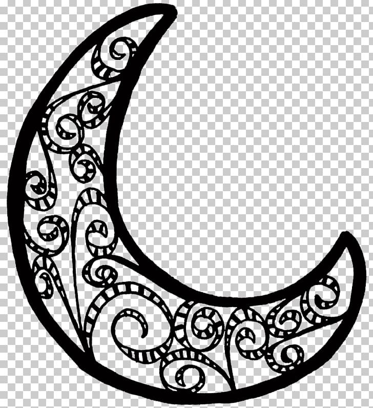 Crescent Ramadan Drawing PNG, Clipart, 29 Ramadan, Black And White, Body Jewelry, Circle, Clip Art Free PNG Download