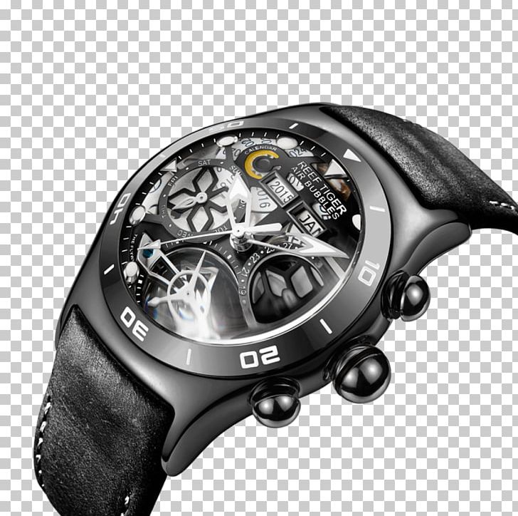 Skeleton Watch Tourbillon Chronograph Clock PNG, Clipart, Automatic Watch, Brand, Chronograph, Clock, Dial Free PNG Download