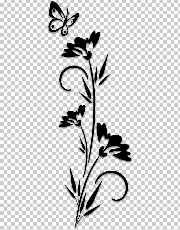 Floral Design Stencil PNG, Clipart, Art, Artwork, Black, Black And White, Branch Free PNG Download