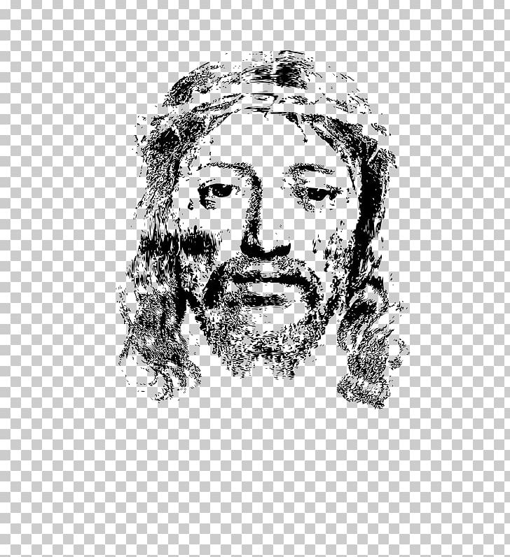 Holy Face Of Jesus Christianity Religion Bible PNG, Clipart, Art, Bible, Black And White, Christian Church, Christian Cross Free PNG Download