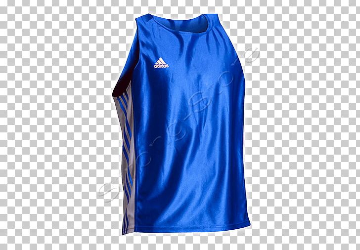 T-shirt Top Boxing Adidas Sleeveless Shirt PNG, Clipart, Active Shirt, Active Tank, Adidas, Amateur Boxing, Blue Free PNG Download