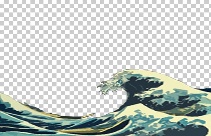 The Great Wave Off Kanagawa Wind Wave Desktop Png Clipart