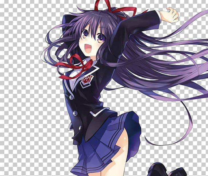 Date A Live: Tohka Dead End Date A Live 2: Yoshino Puppet School Uniform PNG, Clipart, Action Figure, Anime, Anime Club, Black Hair, Brown Hair Free PNG Download