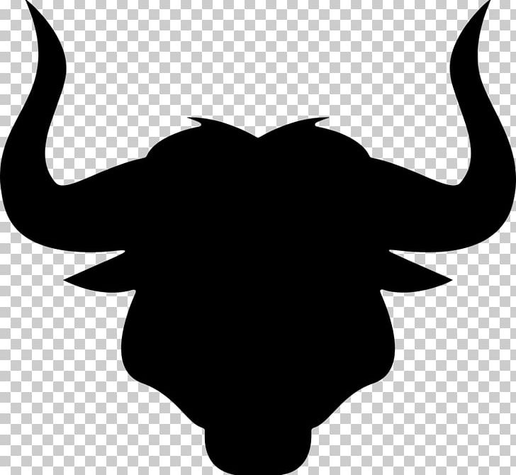 Cattle Bull Silhouette PNG, Clipart, Animals, Artwork, Black, Black And White, Bucking Bull Free PNG Download