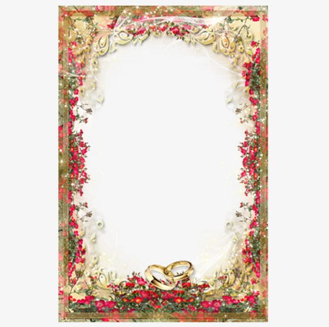 Red Valentine's Day Floral Frame PNG, Clipart, Border Frame, Christmas, Christmas Style, Cute, Cute Photo Frame Free PNG Download