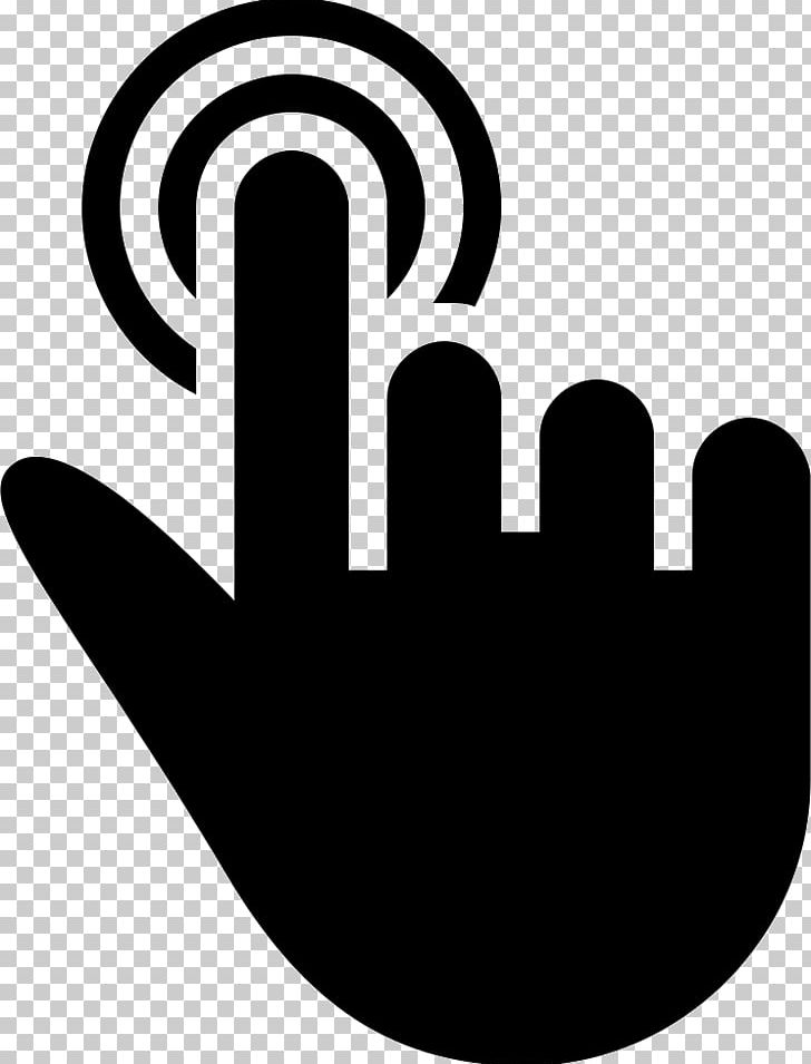Touchscreen Computer Icons Symbol PNG, Clipart, Black And White, Black Hand, Brand, Clip Art, Computer Icons Free PNG Download