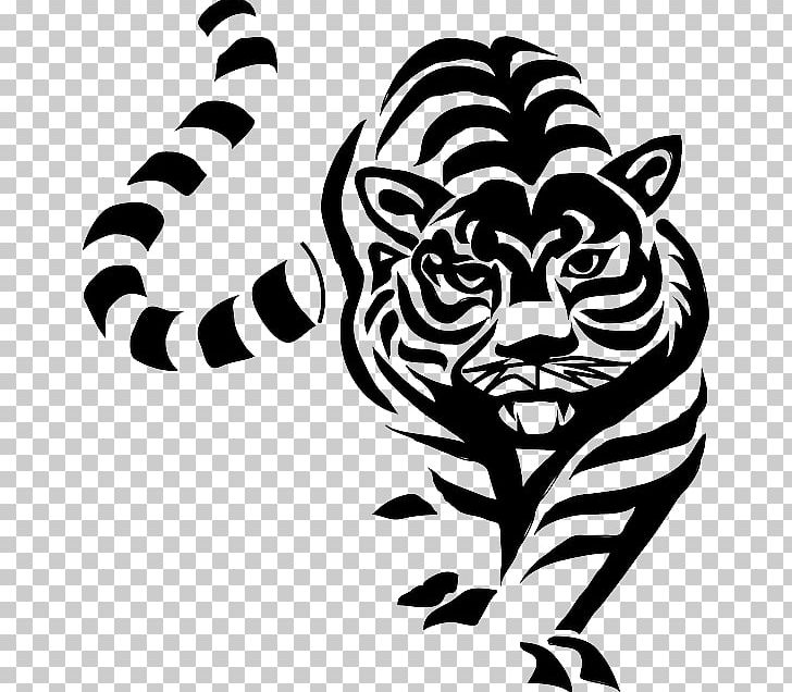 Tiger drawing Black and White Stock Photos  Images  Alamy