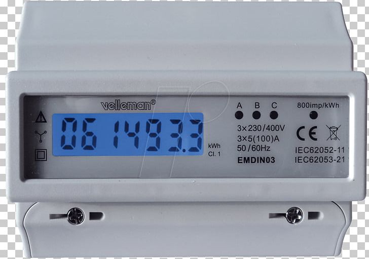 Electricity Meter Three-phase Electric Power Liquid-crystal Display Display Device DIN Rail PNG, Clipart, Digital Data, Electric Current, Electricity Meter, Electronics, Energy Free PNG Download