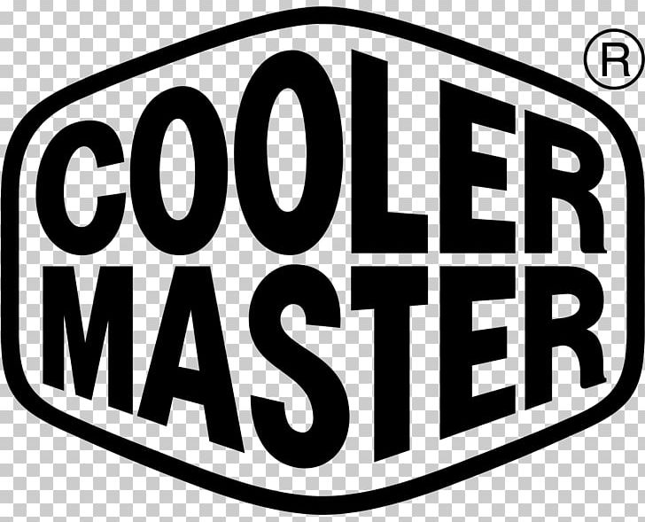 Logo Cooler Master Font PNG, Clipart, Advanced Micro Devices, Area, Black And White, Brand, Computer Icons Free PNG Download