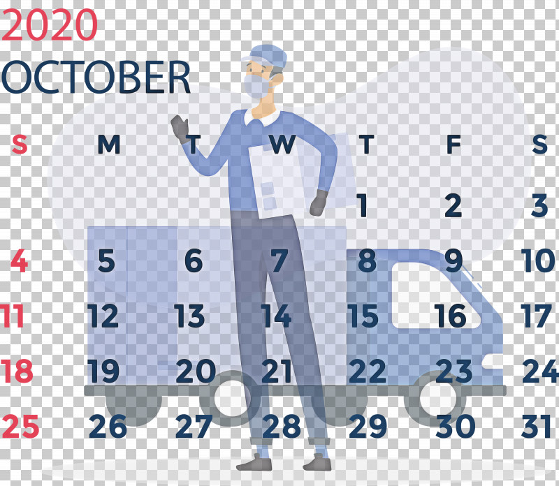October 2020 Calendar October 2020 Printable Calendar PNG, Clipart, Ascii Art, Calendar System, Cartoon, Computer, Email Free PNG Download