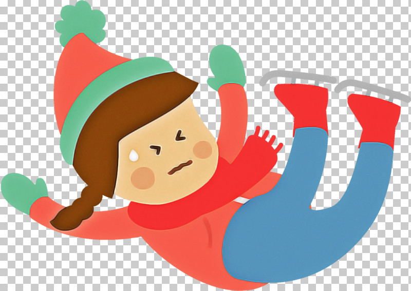 Ice Skating Winter Kids PNG, Clipart, Cartoon, Child, Christmas, Christmas Elf, Finger Free PNG Download