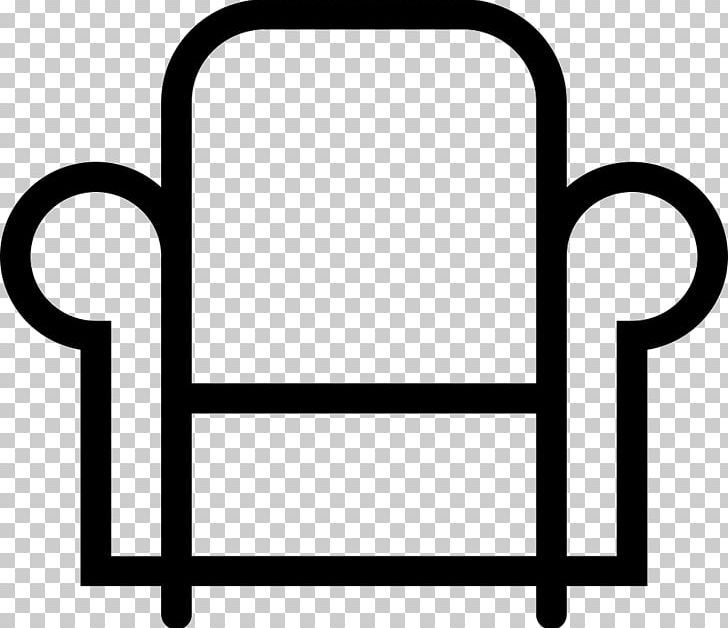 Computer Icons Wing Chair Furniture PNG, Clipart, Area, Black And White, Chair, Computer Icons, Couch Free PNG Download
