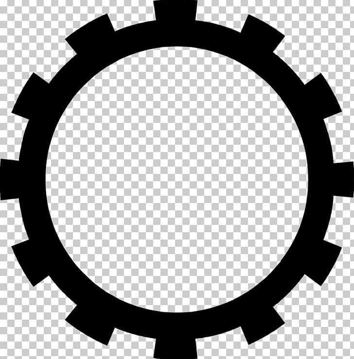 Gear Computer Icons PNG, Clipart, Artwork, Black, Black And White, Black Gear, Circle Free PNG Download