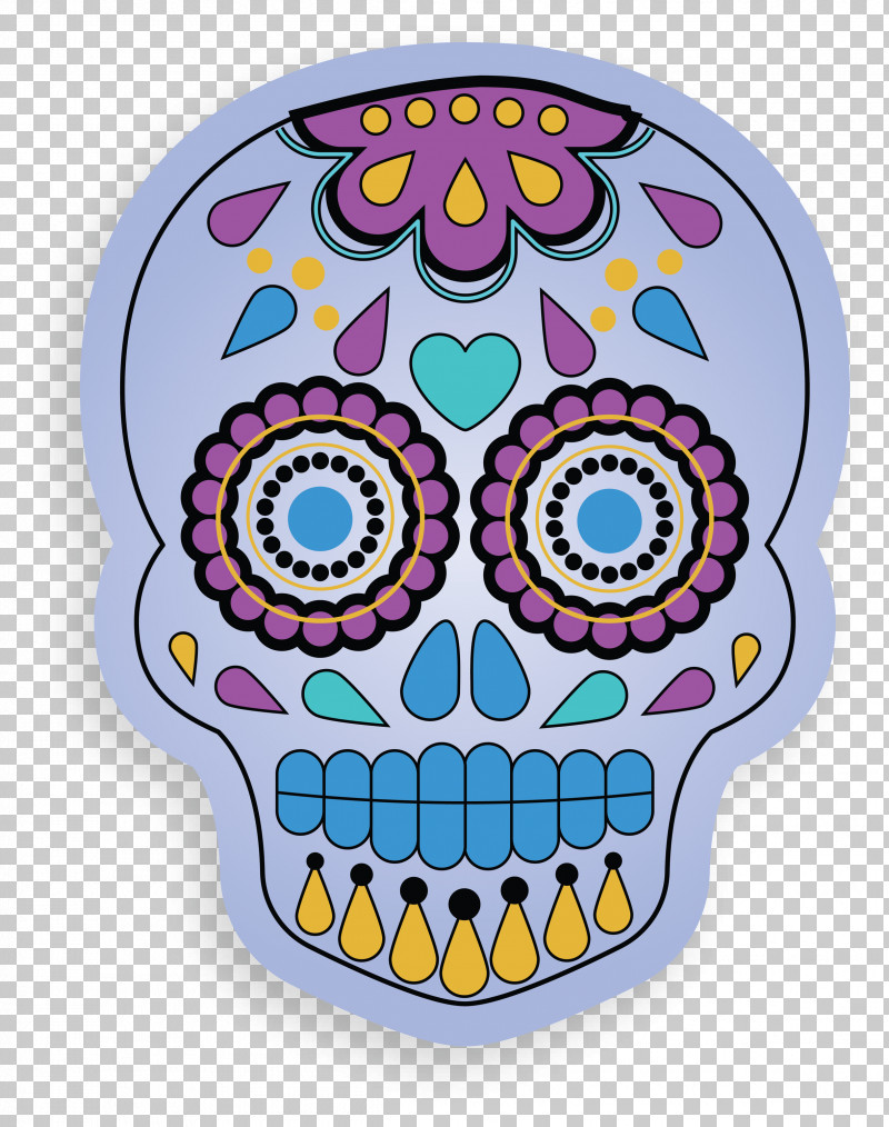 Skull Mexico PNG, Clipart, Meter, Mexico, Purple, Skull Free PNG Download