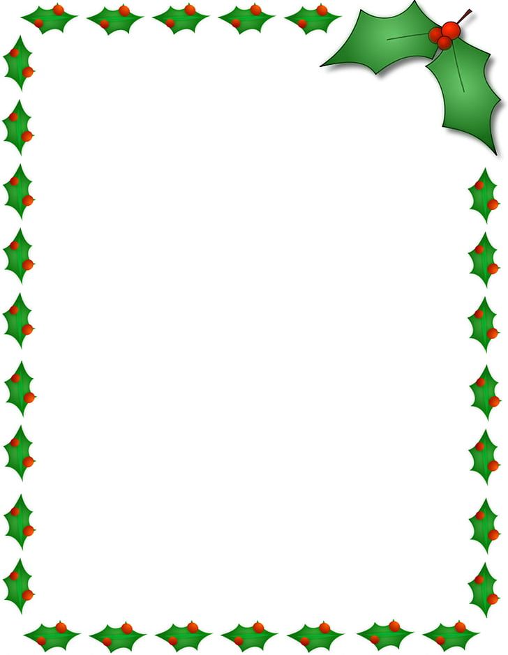 Christmas Microsoft Word Template Paper PNG, Clipart, Area, Border
