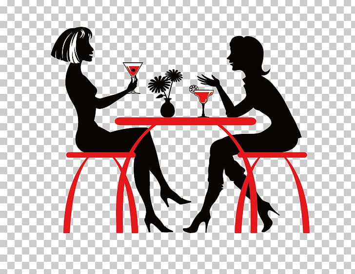 Coffee Cafe Silhouette Drink PNG, Clipart, Beautiful Vector, Conversation, Drinking, Encapsulated Postscript, Holidays Free PNG Download