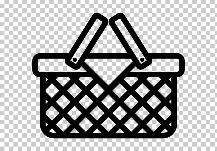 Computer Icons Picnic Baskets PNG, Clipart, Angle, Area, Basket, Black, Black And White Free PNG Download