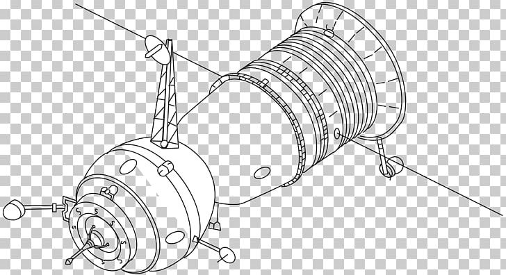 International Space Station Soyuz Cargo Spacecraft Progress PNG, Clipart, Angle, Artwork, Astronaut, Auto Part, Black And White Free PNG Download