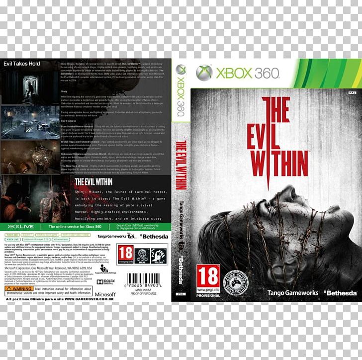 The Evil Within 2 Minecraft Xbox 360 Xbox One PNG, Clipart, Brand, Electronic Device, Evil, Evil Controllers, Evil Within Free PNG Download