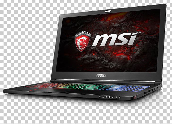 Laptop Intel MSI GS63 Stealth Pro PNG, Clipart, Computer, Computer Hardware, Electronic Device, Electronics, Gaming Free PNG Download
