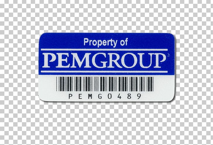 Asset Tracking Label Barcode Product PNG, Clipart, Asset, Asset Tracking, Barcode, Blue, Brand Free PNG Download