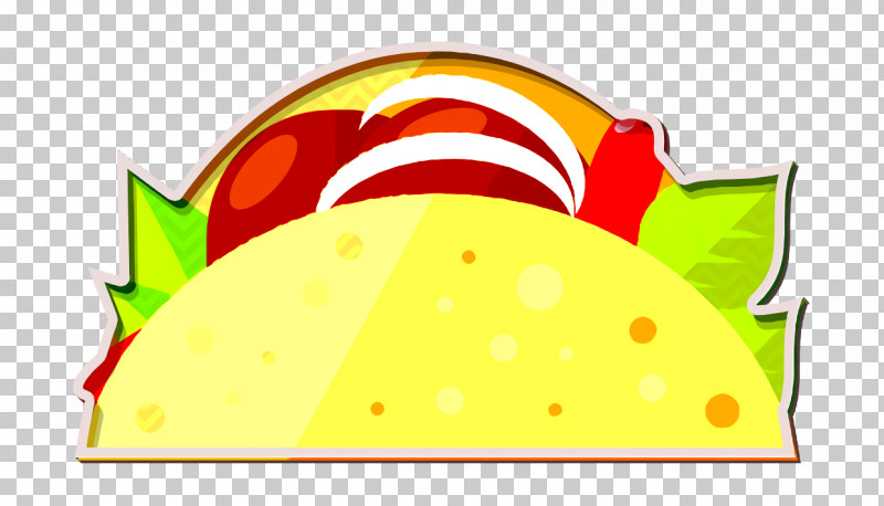 Taco Icon Foods Icon PNG, Clipart, Cartoon, Fruit, Geometry, Headgear, Line Free PNG Download
