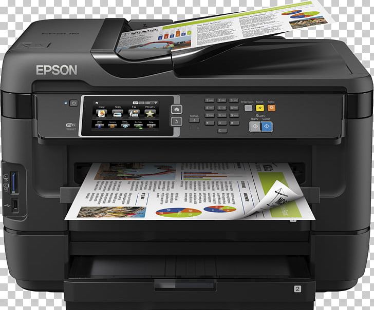 Multi-function Printer Inkjet Printing Epson PNG, Clipart, Duplex Printing, Electronic Device, Electronics, Epson L, Epson Workforce Wf7620 Free PNG Download