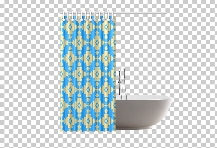 Douchegordijn Turquoise Pattern PNG, Clipart, Aqua, Art, Bathroom Accessory, Blue, Curtain Free PNG Download