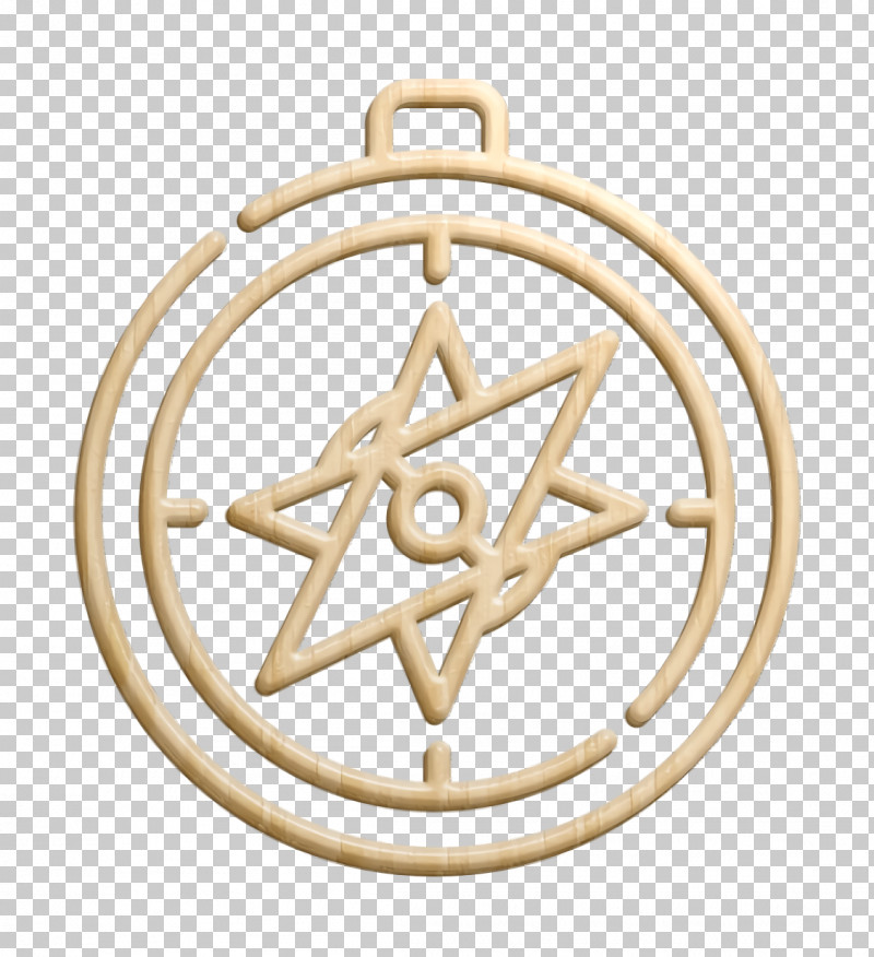 Compass Icon Tropical Icon PNG, Clipart, Beige, Circle, Compass Icon, Cross, Jewellery Free PNG Download
