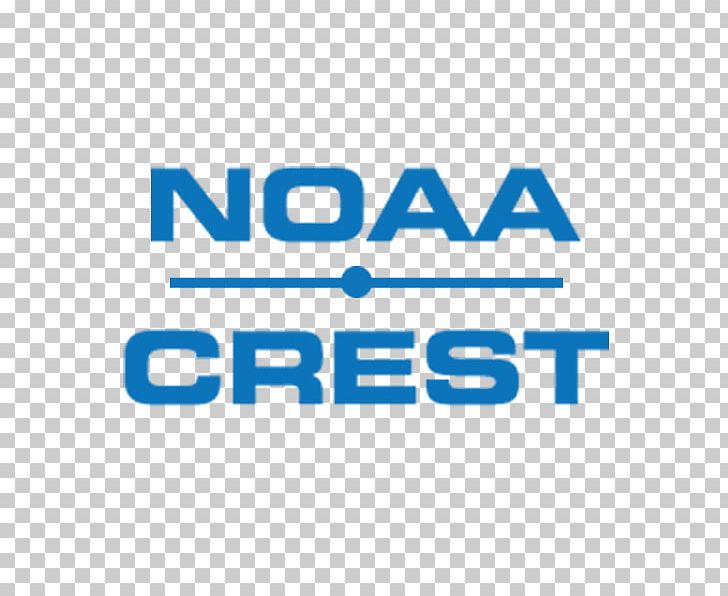 Logo NOAA CREST Center Organization Brand National Oceanic And Atmospheric Administration PNG, Clipart, Angle, Area, Blue, Box, Brand Free PNG Download
