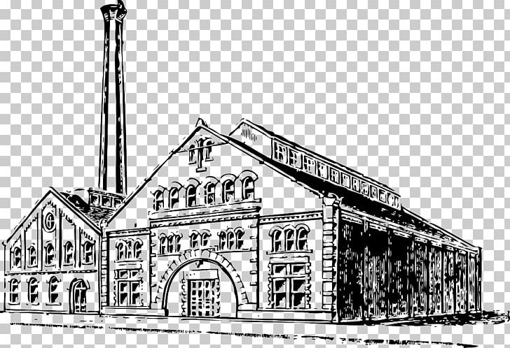 Factory PNG, Clipart, Architecture, Art, Black And White, Building, Computer Icons Free PNG Download