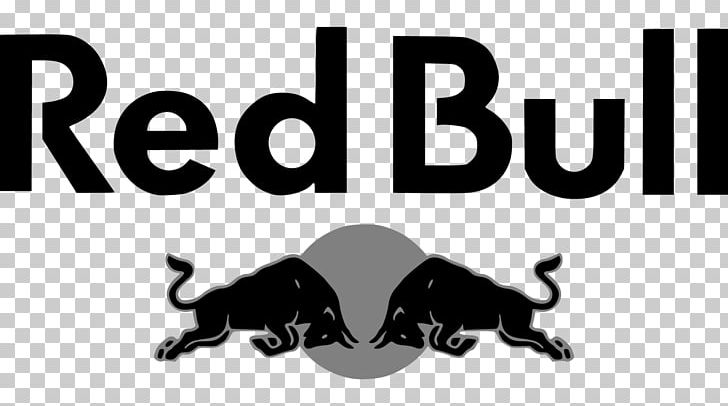 Red Bull GmbH Energy Drink Logo PNG, Clipart, Beverage Can, Black, Black And White, Brand, Bull Free PNG Download