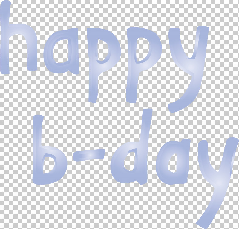 Happy B-Day Calligraphy Calligraphy PNG, Clipart, Calligraphy, Electric Blue, Happy B Day Calligraphy, Logo, Text Free PNG Download