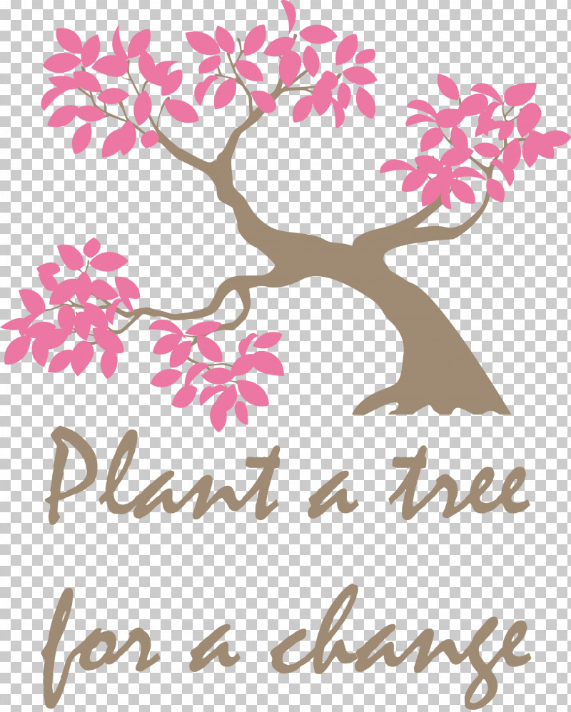 Plant A Tree For A Change Arbor Day PNG, Clipart, Arbor Day, Committee, Floral Design, Flower, Herb Free PNG Download