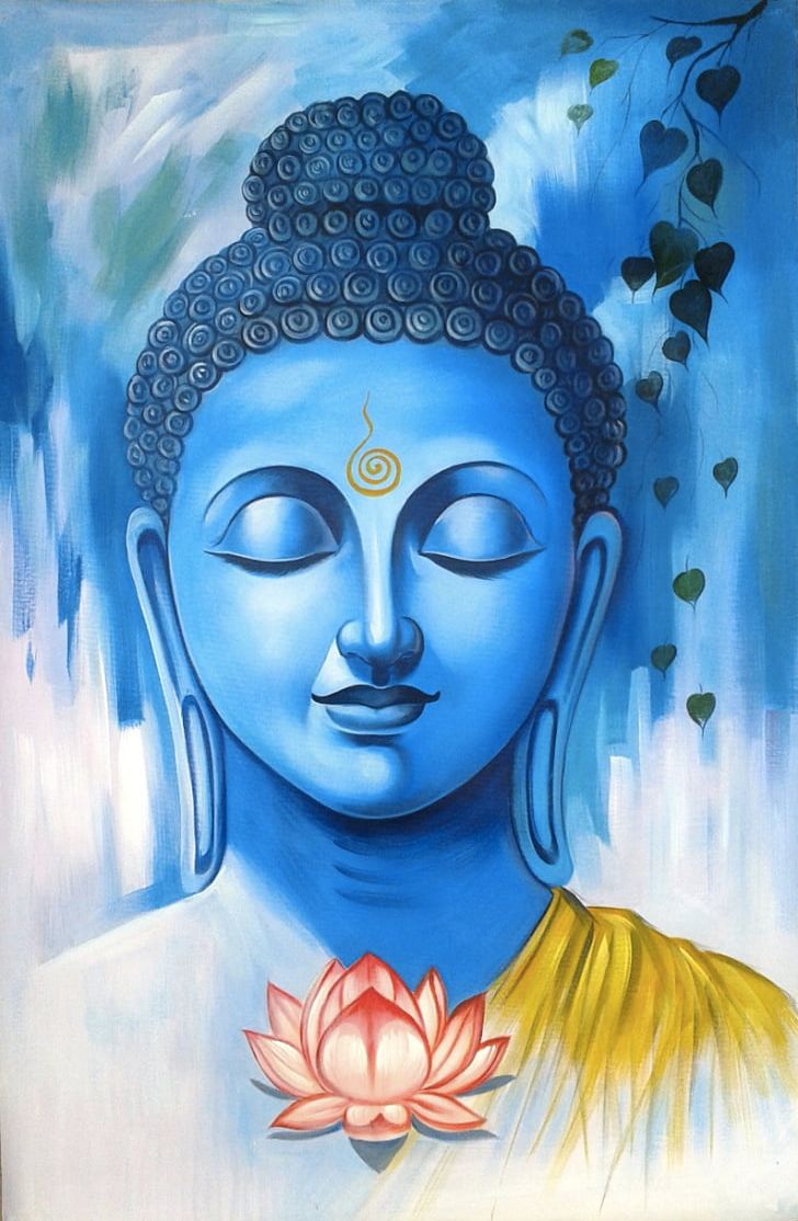 Bodhi Tree Gautama Buddha Painting Buddhism Art PNG, Clipart, Acrylic Paint, Art, Art Film, Bodhi Tree, Buddharupa Free PNG Download