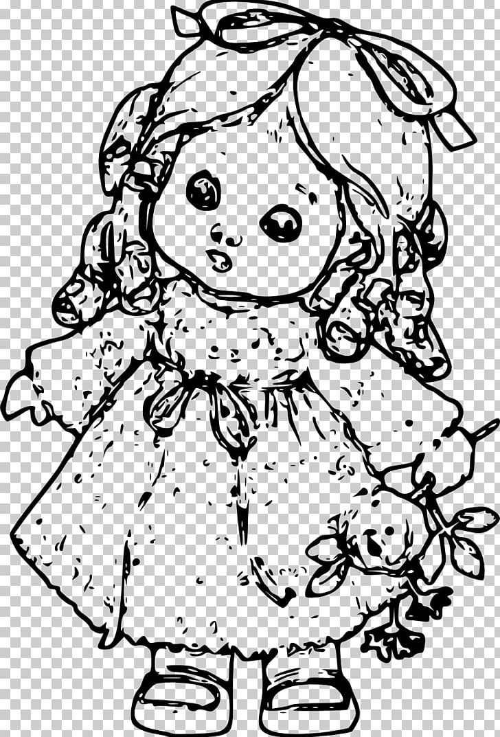 Coloring Book Drawing Doll Barbie Child PNG, Clipart, Barbie, Black, Black And White, Character, Child Free PNG Download