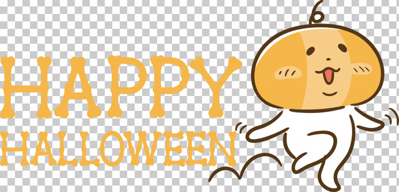 Happy Halloween PNG, Clipart, Biology, Cartoon, Happiness, Happy Halloween, Logo Free PNG Download