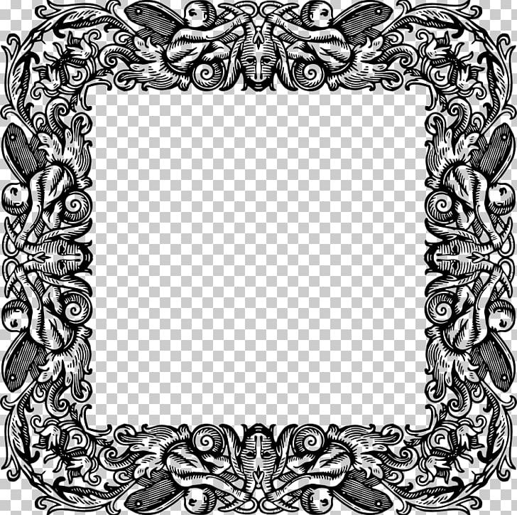 Frames Black And White Decorative Arts PNG, Clipart, Art, Arts, Black And White, Circle, Decorative Free PNG Download