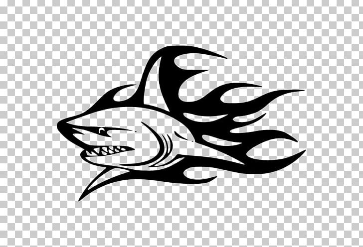 Wall Decal Sticker Shark Polyvinyl Chloride PNG, Clipart, Animals, Art, Artwork, Black, Black And White Free PNG Download