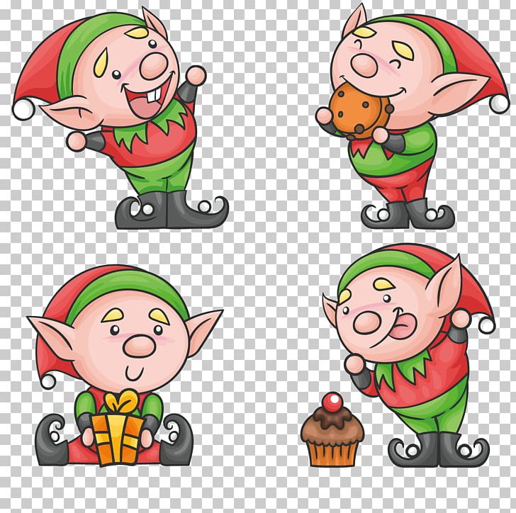 The Elf On The Shelf Santa Claus Christmas Elf PNG, Clipart, Artwork, Cartoon, Christmas, Christmas Card, Christmas Gift Free PNG Download