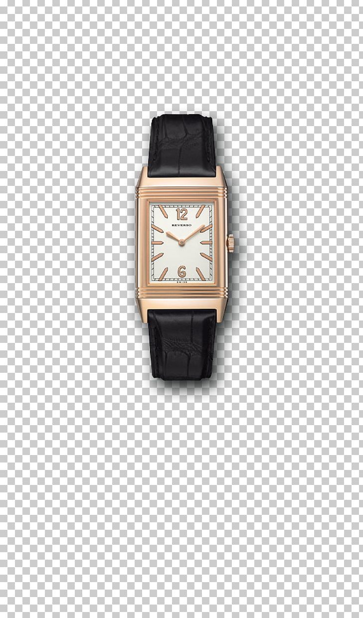 Watch Jaeger-LeCoultre Reverso Chronograph Strap PNG, Clipart, Brand, Brown, Chronograph, Colored Gold, Jaeger Free PNG Download
